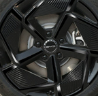 Wheel Hub Stickers 19in